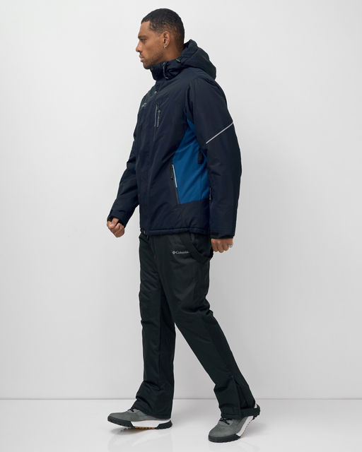 Горнолыжный костюм мужской зимний темно-синего цвета 07715TS - Mtforce фото 2