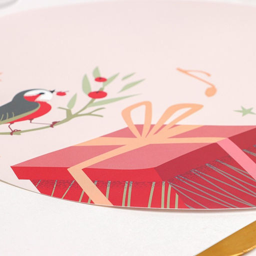 Цена за 4 шт. Салфетка сервировочная на стол Доляна Мелодия, d=36 см  фото 3