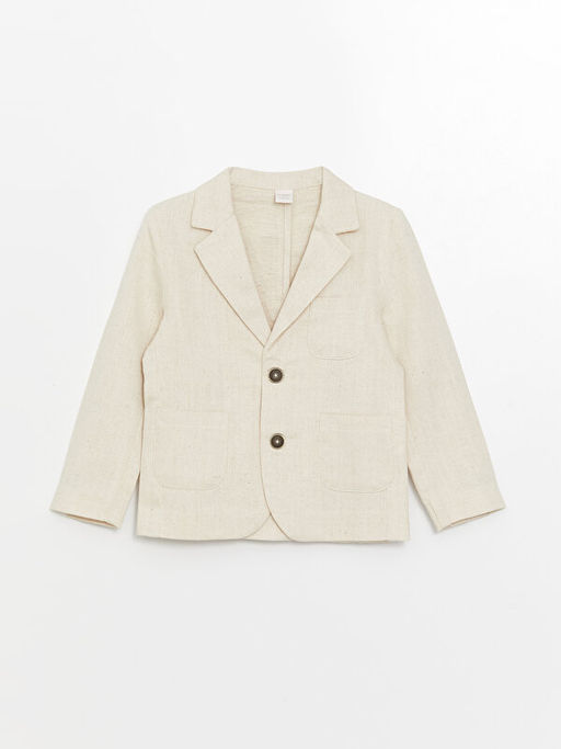 Uzun Kollu Basic Erkek Bebek Ceket