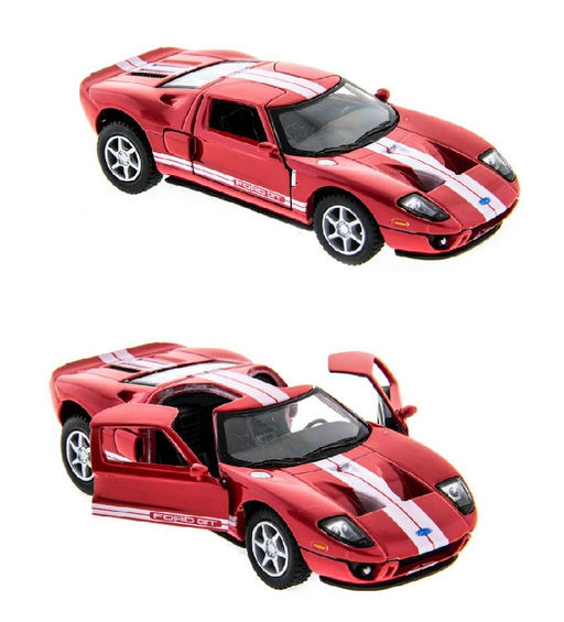 Kinsmart. Модель арт.KT5092/3 "Ford GT 2006" 1:36 (красная) инерц.