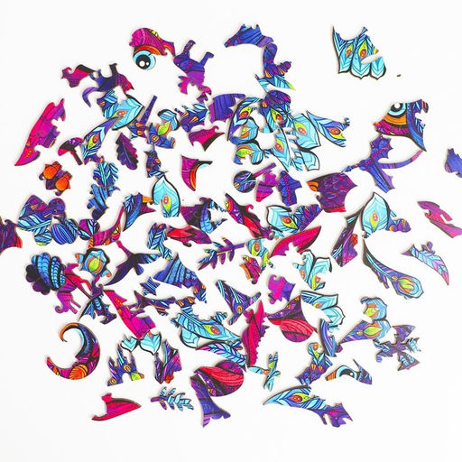 Пазлы фигурные Сказочная сова - Puzzle фото 6