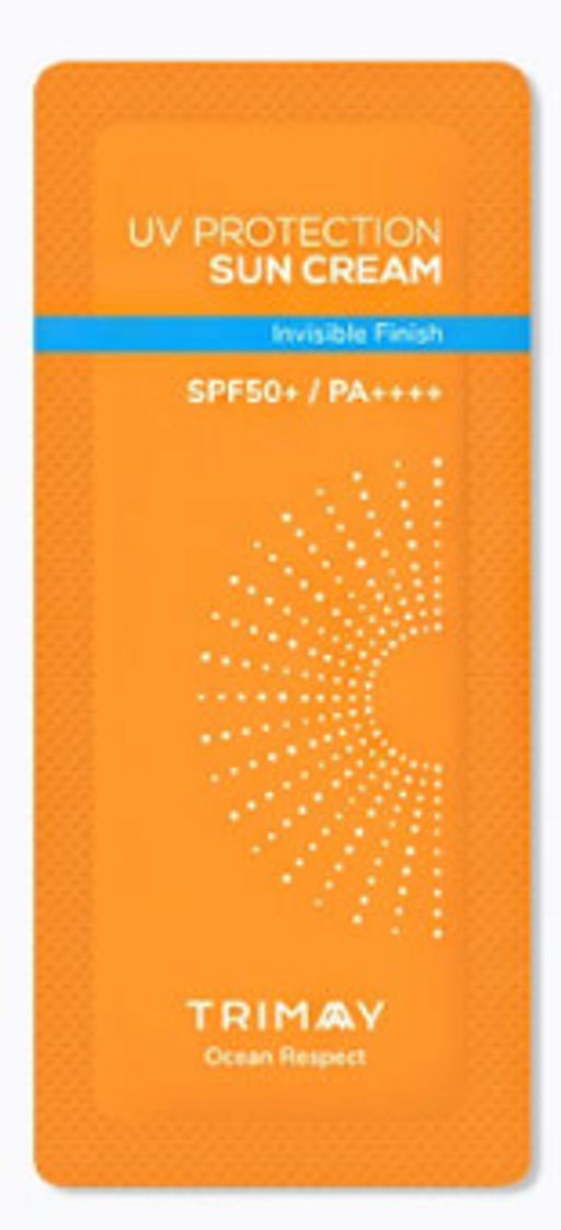 5 шт*1мл ПРОБНИК Солнцезащитный крем с коллагеном и аминокислотами TRIMAY UV Protection Sun Cream SPF50+