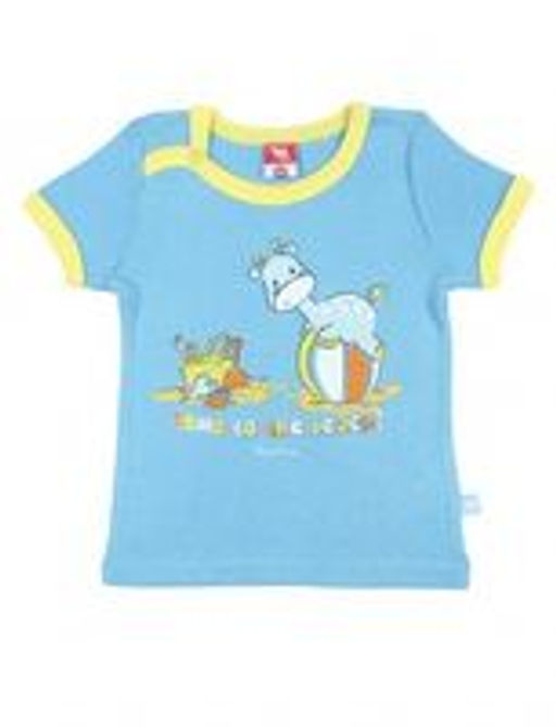 CRB wear/CSB 61329 Футболка для мальчика, голубой/Ex.Cherubino фото 3