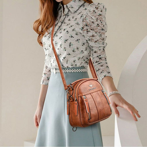 KAIDIFEINIROO Сумка - рюкзак женский 8618 фото 2