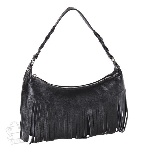 Сумка женская кожаная 3580VG black Vitelli Grassi в Новосибирске