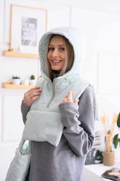 Капор мята, капюшон - Yollochka фото 4