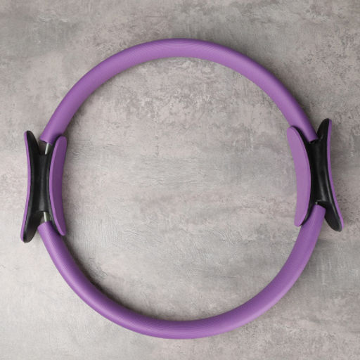 Кольцо изотоническое для йоги и пилатеса Woohooo Isotonic Rings / 38см / фиолетовый / уп40 - ГалеонТрейд фото 2