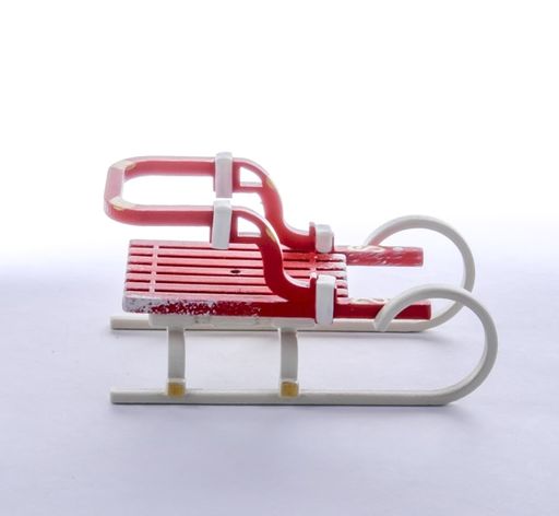 Елочные игрушки: Санки Большие 3020 - Idh фото 4