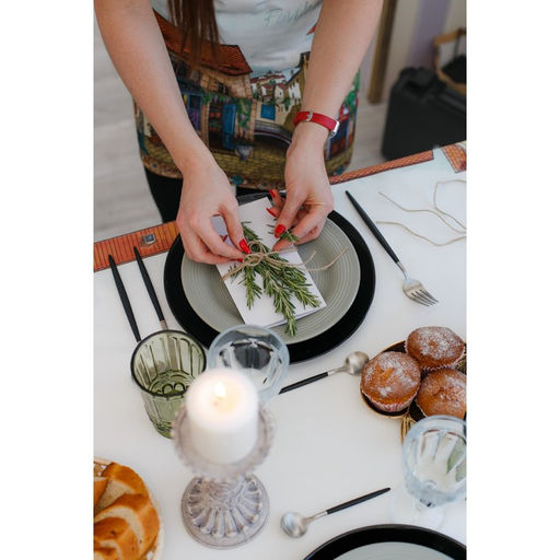 Скатерть Этель: Италия, 180 150 см, хлопок 100 %, саржа, 190 г/м  фото 16