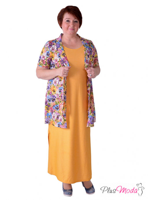 Платье Модель №428 размеры 44-80 - Plusmoda фото 7