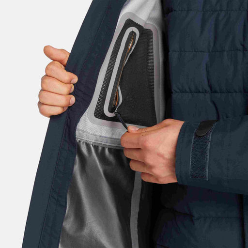 Мужская куртка Timberland Jacket Super Benton 3-in-1 темно-синяя  фото 3