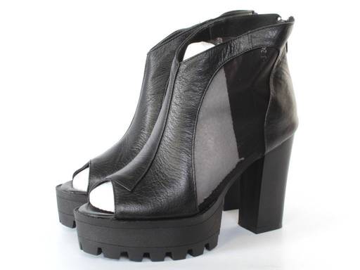 04-M3-1477 BLACK Ботинки зимние женские (натуральная замша, натуральный мех) - Фабричный китай фото 10