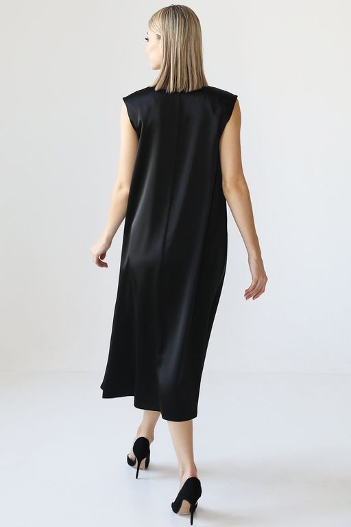 Платье из шелка с поясом в комплекте - Looklikecat фото 3