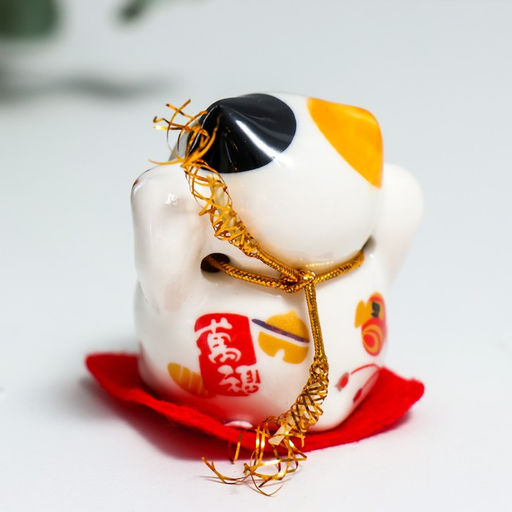 Набор фигурок керамика «Манэки-нэко - удовольствие», 5 шт., 4.5×3.8×4.6 см