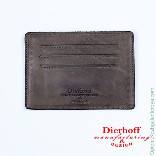 Визитница мужская кожаная Dierhoff Д 6011-911 - Sergio valentini фото 7
