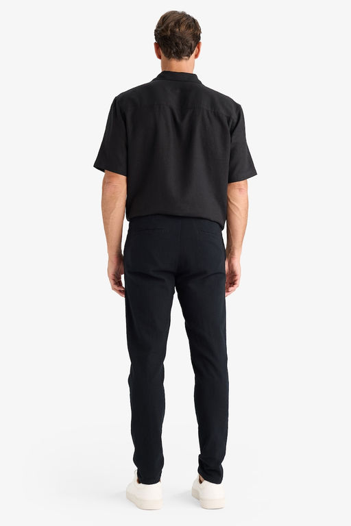 %100 Pamuk Relax Fit Rahat Kesim Yazl_k M_slin K_sa Pa_a Pamuklu Jogger Pantolon