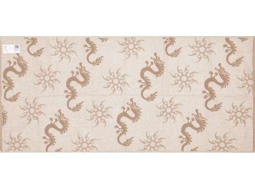 6с102.511ж2 Паттерн Дракон (лен3) Полотенце махровое 67х150см