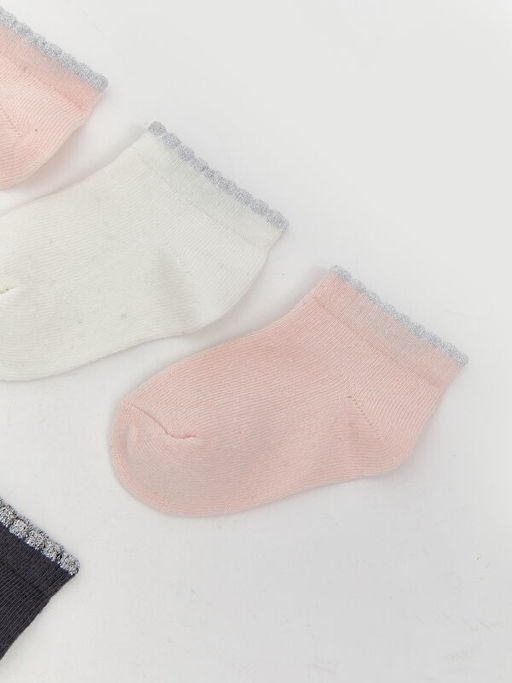 Basic K?z Bebek Patik ?orap 5li