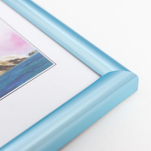 Цена за 2 шт. Фоторамка для фото 10×15 см «Радуга», пластик, голубой, (стекло)