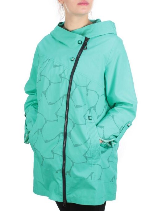 F809 GREEN Ветровка женская CO-COCOPINE (85% хлопок, 15% полиэстер) - Fashion фото 3
