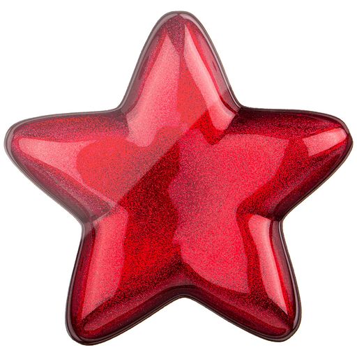 БЛЮДО STAR RED SHINY 22СМ