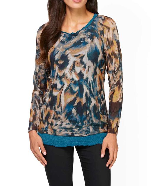 Блузка, петроль - Ashley brooke фото 5