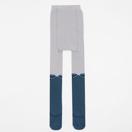 Цена за 2 шт. Колготки детские KAFTAN «Машина», рост 92-98 см, серые