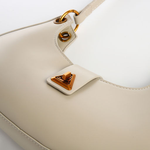 Сумка женская багет на молнии, цвет молочный - Textura фото 6