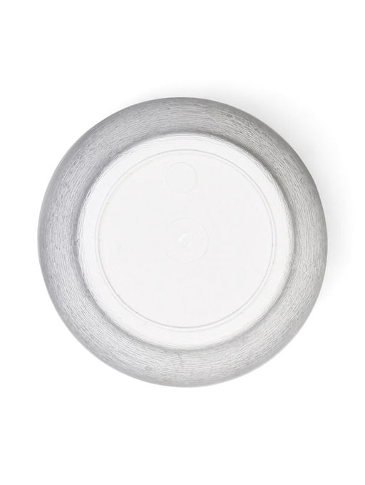 Цена за 3 шт. Горшок для цветов «Фиалочка», 500 мл, d=12.5 см, h=7 см, пластиковый, белый