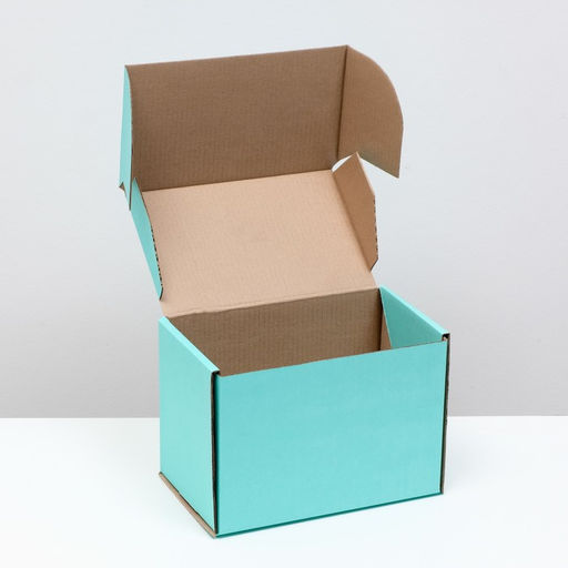 Коробка самосборная, мятная, 26,5 х 16,5 х 19 см - UPAK LAND фото 6