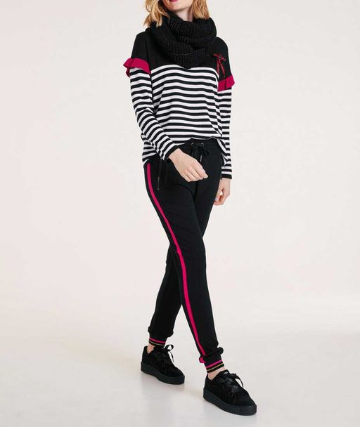 Пуловер, черно-белый - Ashley brooke фото 6