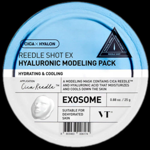 VT Cosmetics Reedle Shot Ex Hyaluronic Modelling Pack, 25g - Моделирующая маска для лица с микроиглами и гиалуроновой кислотой