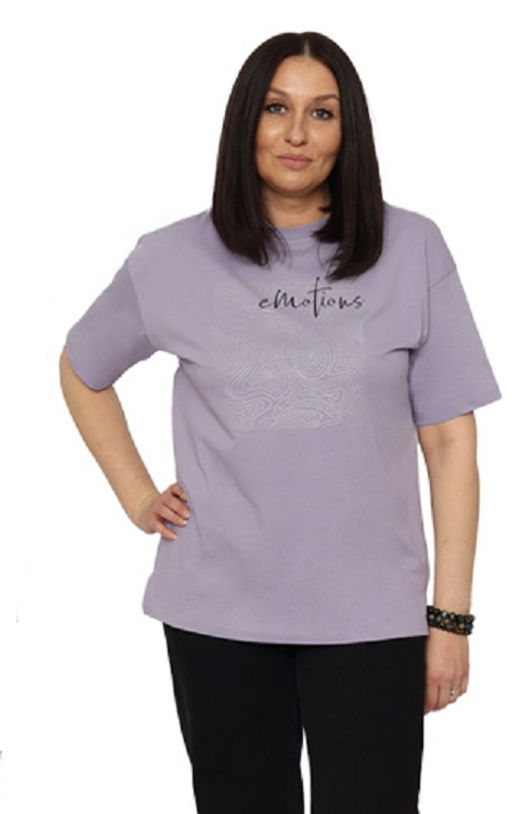 CRB wear / CSSW 60376-45 Футболка женская,лаванда/Ex.Cherubino