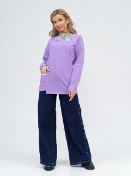 787 Туника "Лиловый"
