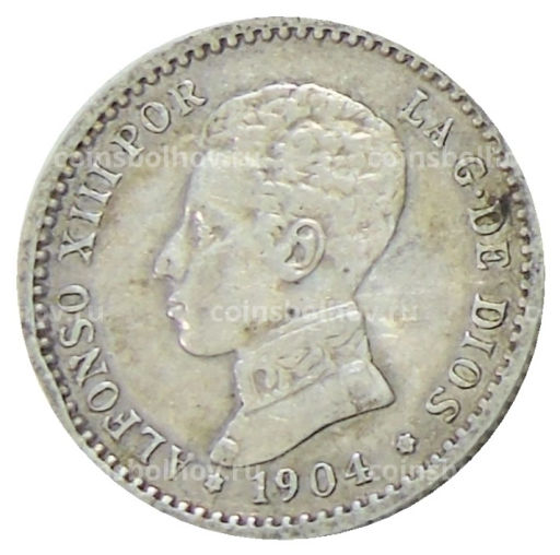 50 сентимо 1904 (10) года Испания