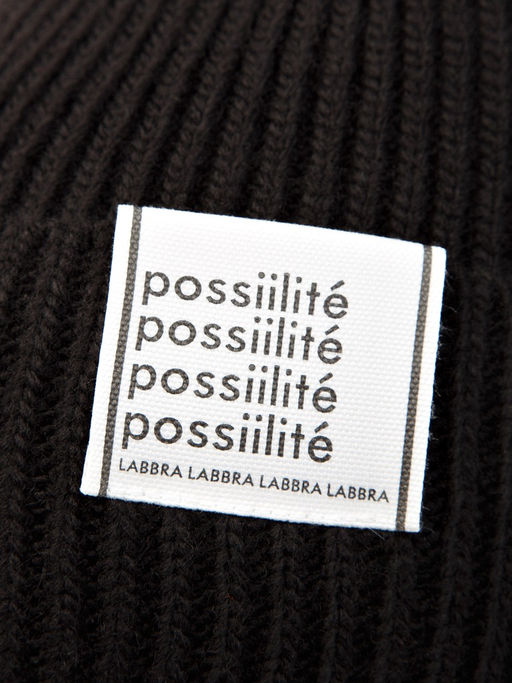 Шапка жен. шерсть+акр LB-BR55040 black - Labbra фото 3