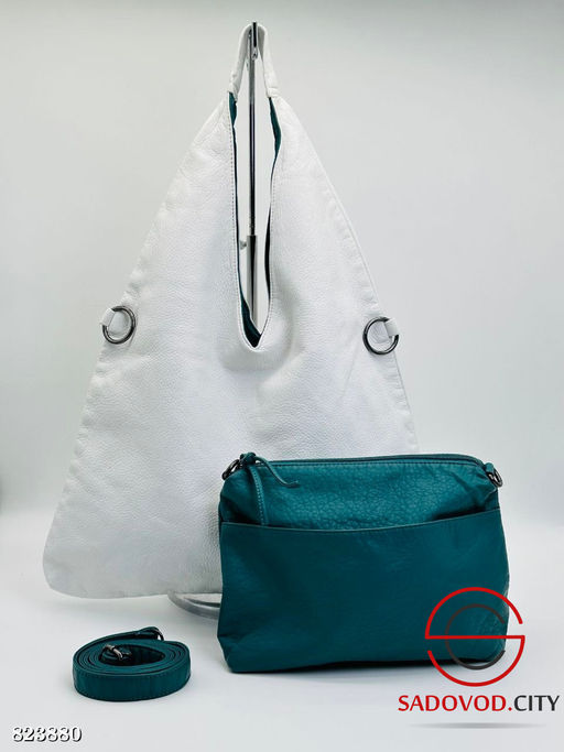 Женская сумка из вареной кожи