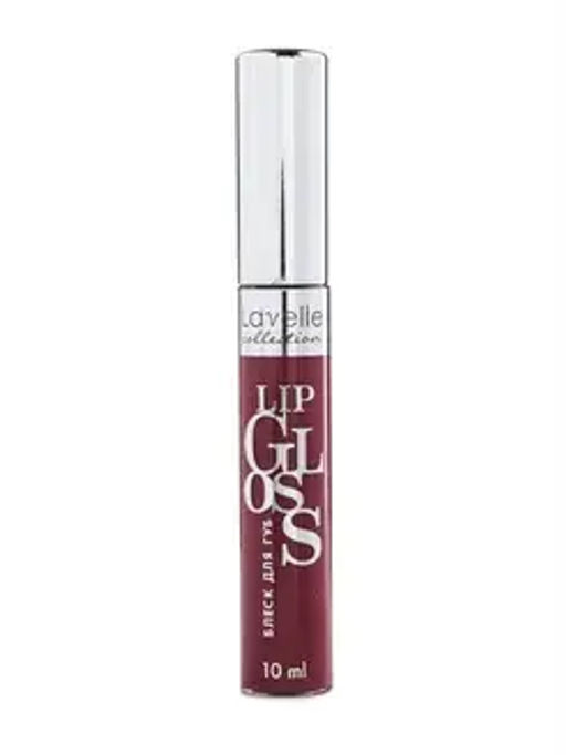 LavelleCollection Блеск для губ тон 49 "LIP GLOSS SILVER" LG-05 розово-карамельный искрящийся