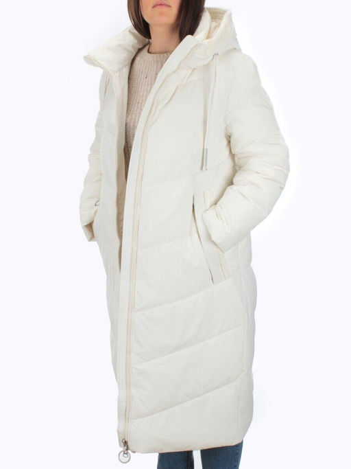 126 WHITE Пальто зимнее женское (200 гр. холлофайбер) - Fashion фото 9