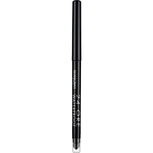 DEBORAH Карандаш для глаз автоматический 24ORE WATERPROOF EYE PENCIL, тон: 01 черный, 0,5г  фото 2