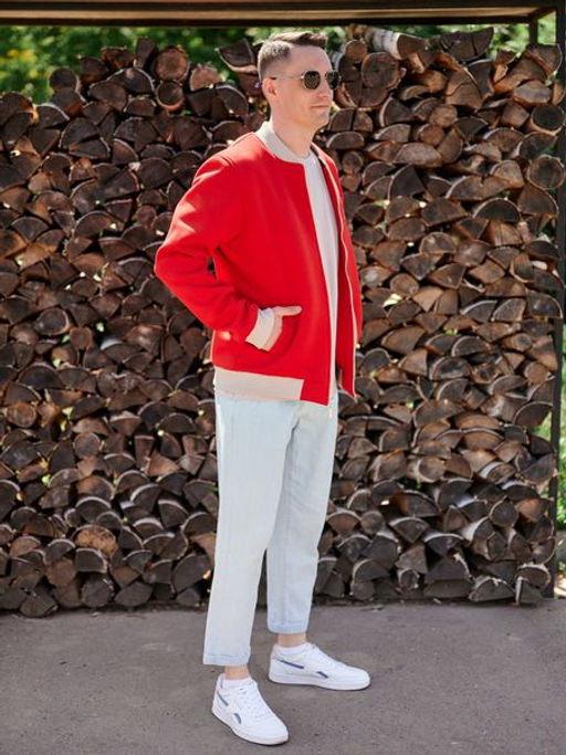 Бомбер 12 красный - Yollochka фото 3