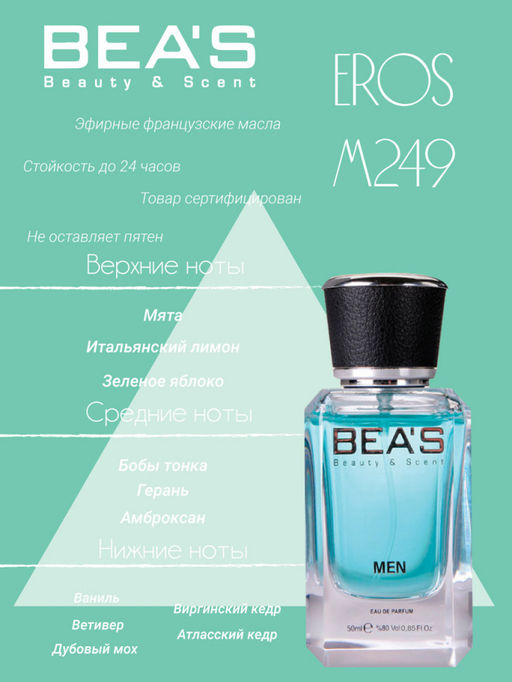 Парфюм Beas 25 ml M 249  man  фото 2