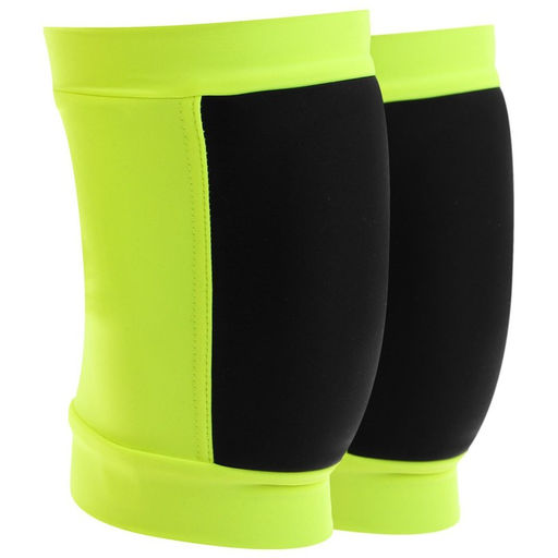 Наколенники для гимнастики и танцев Grace Dance, с уплотнителем, р. XXS, цвет чёрный/лайм  фото 7