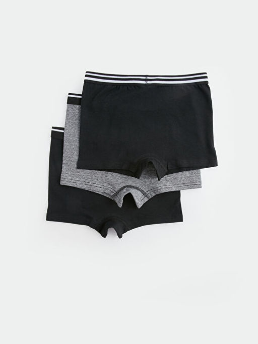 Basic Pamuklu Erkek ?ocuk Boxer 3l? - Waikiki фото 2