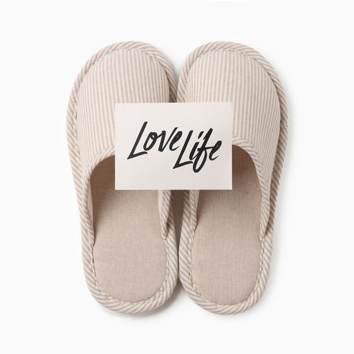 Тапочки женские закрытые LoveLife, размер 40-41, бежевые