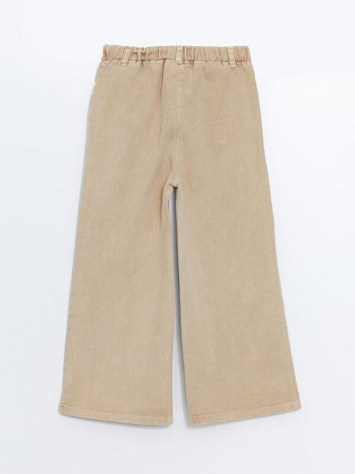 Basic Bol Pa?a Gabardin K?z ?ocuk Pantolon