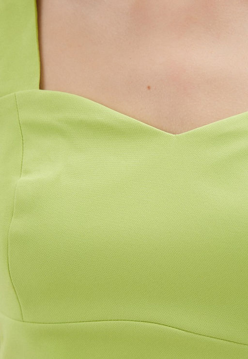 Укороченная блузка-топ корсетного дизайна - Incity фото 10