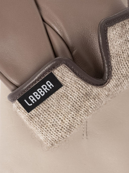 Перчатки жен п/ш LB-4607-1 l.cacao/taupe - Labbra фото 4