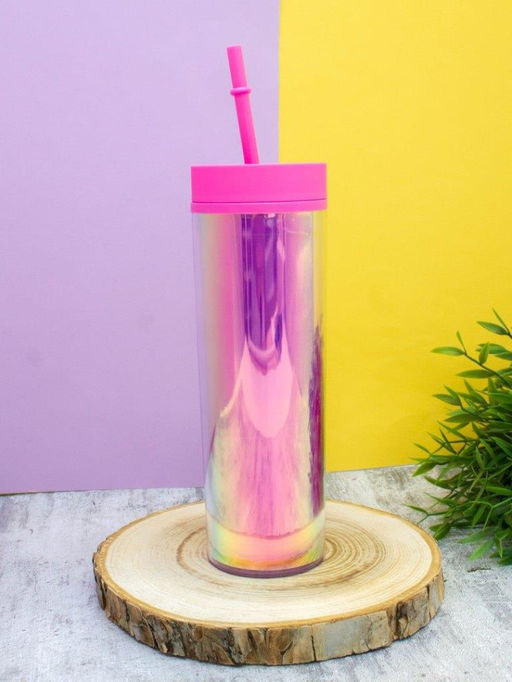 Тамблер iLikeGift "Chameleon", pink