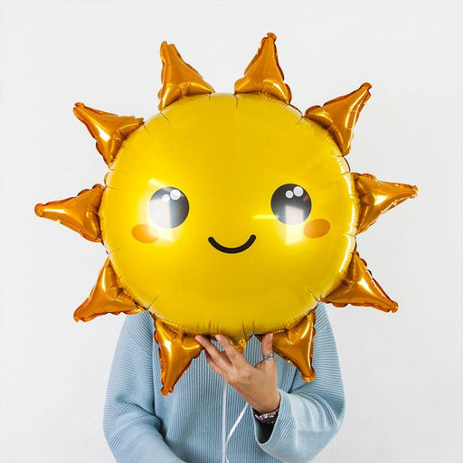 Шар фольгированный 31" «Солнце», фигура